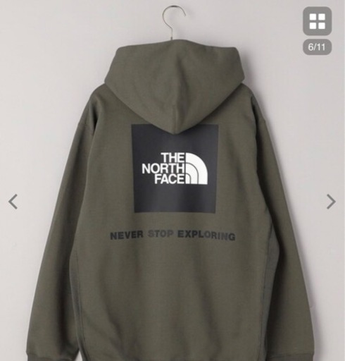 【新品未使用、L】ノースフェイス  パーカー　ボックスロゴ フーディー THE NORTH FACE パーカー ビッグロゴ