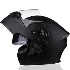 【新品】バイクヘルメット システムヘルメット フリップアップヘル...