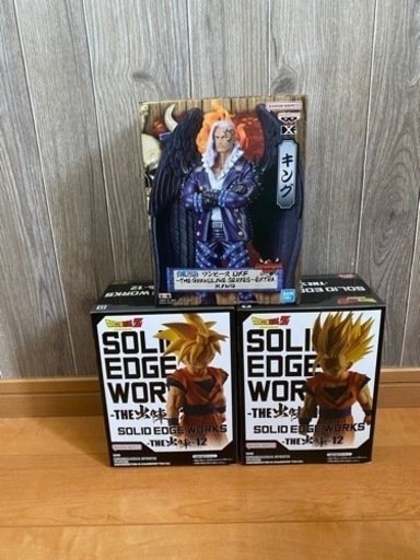 ドラゴンボール　フィギア　孫悟飯　ワンピース　フィギア　キング