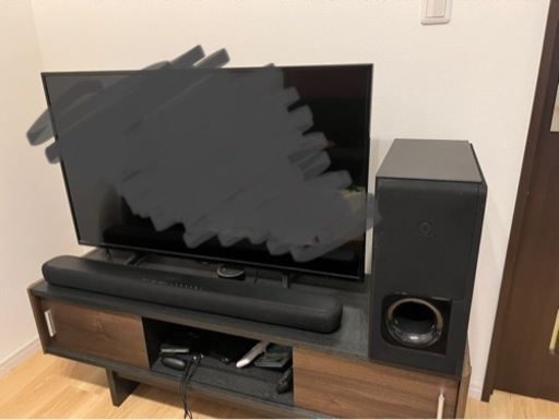 YAMAHA  サウンドバー　YAS-209 ＆　テレビ台（1万円相当）
