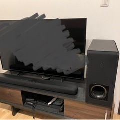 YAMAHA  サウンドバー　YAS-209 ＆　テレビ台（1万...