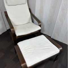【ご購入者様決定
】定価¥18000-IKEA POÄNG ポエング　オットマン付き