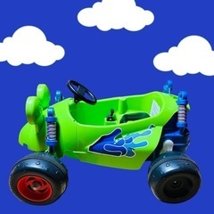 ジャンク品　日本未発売　トイストーリー　RC car 子供用自動車の画像