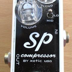 ☆エキゾチック Xotic SP Compressor エフェクター コンプレッサー◆ペダル・コンプ・エスピー・ブースター