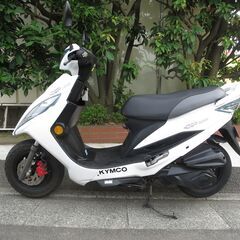 キムコGP125i 実働中古美車バッテリーフル充電済オイル交換後