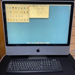 iMac 大画面24インチモデル Windows10Proも起動...