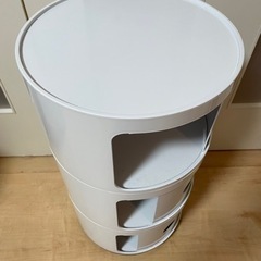 おしゃれな収納3段の画像