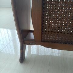 【お話中】カリモク家具　マガジンラックの画像