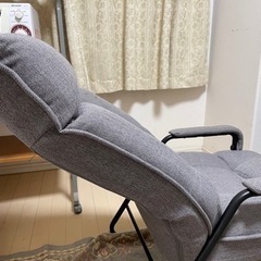 ポケットコイルソファ　1人用6段リクライニングの画像