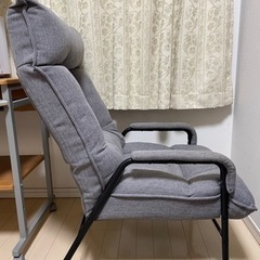 ポケットコイルソファ　1人用6段リクライニングの画像