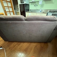 2人掛けソファ、差し上げます。の画像