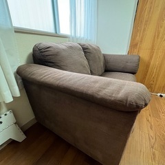 2人掛けソファ、差し上げます。の画像
