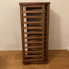 折りたためるシューズラックの画像