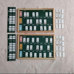 おうちの時間割りボード　おしたくボード　1個