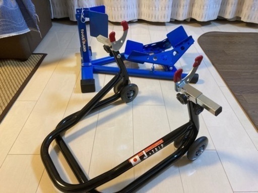 バイクスタンド　フロントリヤセット
