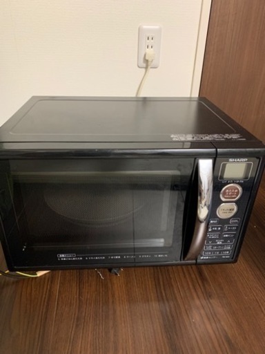 SHARP　電子レンジ　オーブン機能　説明書付き