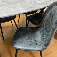 (受渡予定)ダイニングテーブルセットの画像