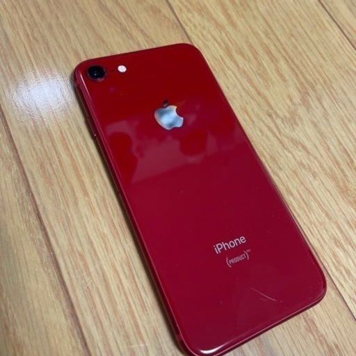 iPhone8 本体・64GB・RED