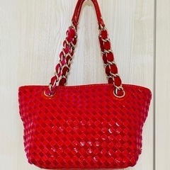 【Kate spade】ハンドバック　ベロア　リボンの画像