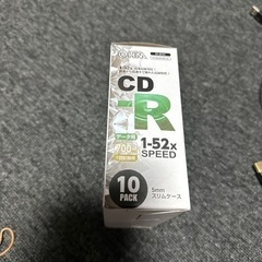 CD-R 10枚　未使用の画像