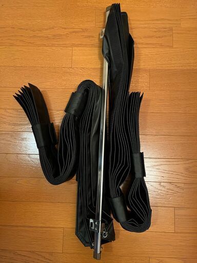 【シンケ】 エブリイワゴン DA17W ハイルーフ用間仕切りカーテン ブラック