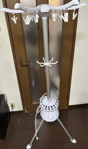 大型バルーン衣類乾燥機 干したまま乾燥 縮みません
