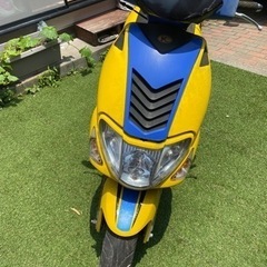 不動車　ジャンク　キムコ　スーパー9 原付　引き取り限定の画像