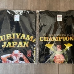 限定　WBC Tシャツ　完売品　侍ジャパン　栗山監督　Mサイズ　...