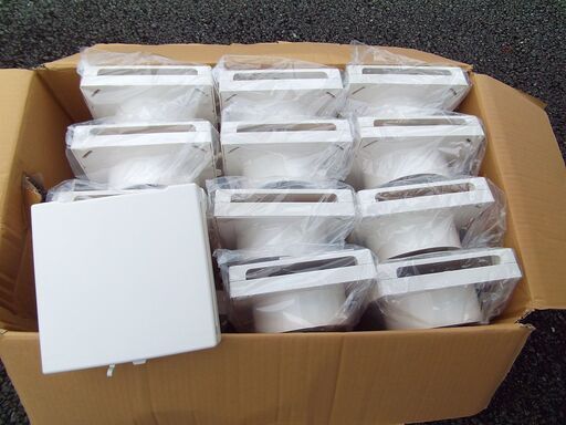 樹脂製角形レジスター（内部用）　24個未使用新品です