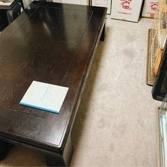 高級ローテーブル