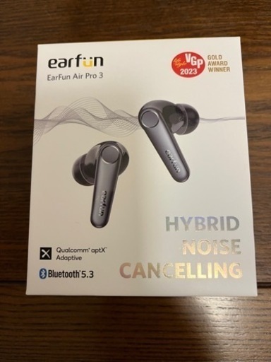 ワイヤレスイヤホン　EarFun Air Pro 3