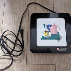 値下★流行り★昭和レトロ★三菱電機★電気ウォーマー★入手困難★かわいい★物々交換も可能★清掃済★動作確認済の画像