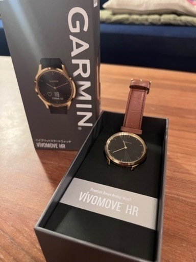 【美品】GARMIN ガーミン ウォッチ 時計 VIVOMOVE HR