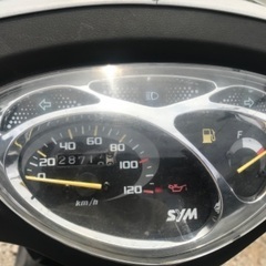 値下げ！SYM　X’PRO100　4スト 100cc 我孫子　原付　２種　難あり　検索用　アドレス　リードの画像