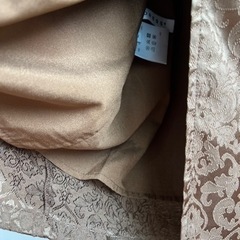新品同様　Dress+  ドレスプラス　パーティードレス　ダマスク柄　ワンピースの画像