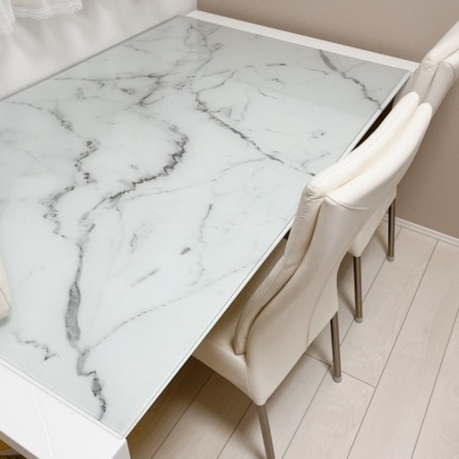 ダイニングテーブルセット 定価10万超【比較的美品】