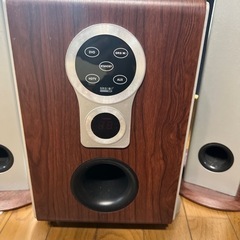 【取引中】2.1ch スピーカー　オーディオ　シアター　ジャンクの画像