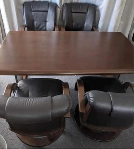 (受け渡し者決定)ダイニングテーブルセット