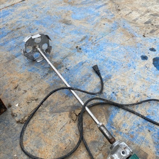 HITACHI 日立工機 UM15SA 150mm かくはん機 ミキサー 撹拌機  電動工具 通電のみ確認 現状品 