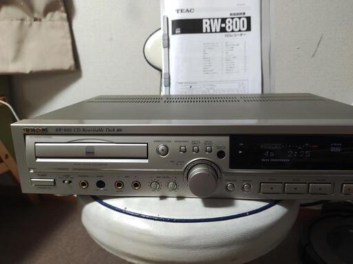 TEAC RW800　CDレコーダー