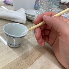 【初心者歓迎】着物の染み抜き補助【伝統工芸】の画像