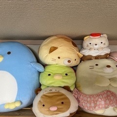 クレーンゲームのぬいぐるみです！
