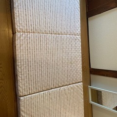 西川ムアツマットレス　シングル　折りたたみの画像