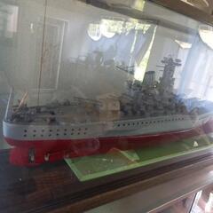 戦艦大和木造模型の画像