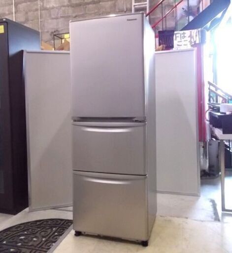 値下げしました！ パナソニック 大型冷蔵庫 3ドア 355L 2020年製 NR-C342C-N ノンフロン シルバー 自動製氷 右開き 札幌市東区 新道東店