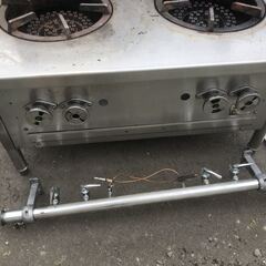 Tanico スープレンジ 業務用コンロ 2口 タニコー ガスコンロ 厨房機器の画像