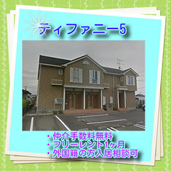🍐ティファニー5　201号室🍐✨仲介手数料０円！初月家賃０…