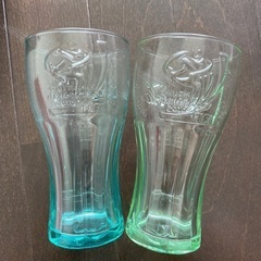 コカコーラ　グラス2個セット　マクドナルドの画像
