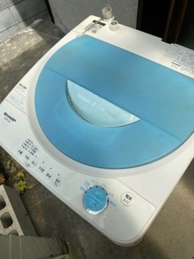 シャープ　全自動洗濯機ES-FL45 2006年　4.5kg