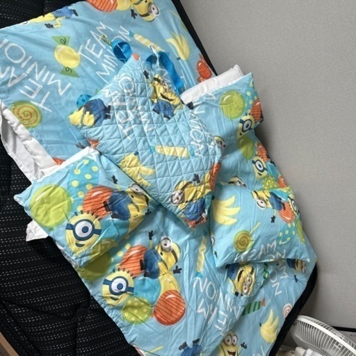 受け渡し者決まりました。ミニオンズ　子ども用　布団セット　お昼寝セット